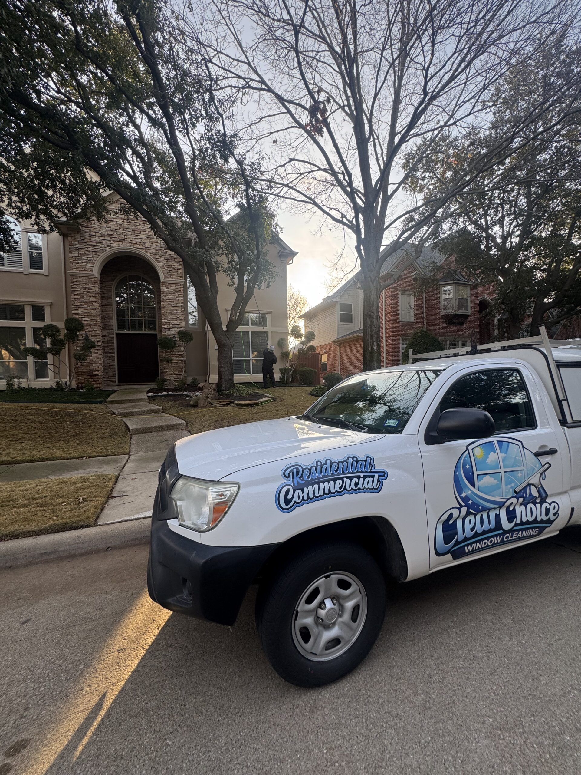 Additional exterior cleaning services.