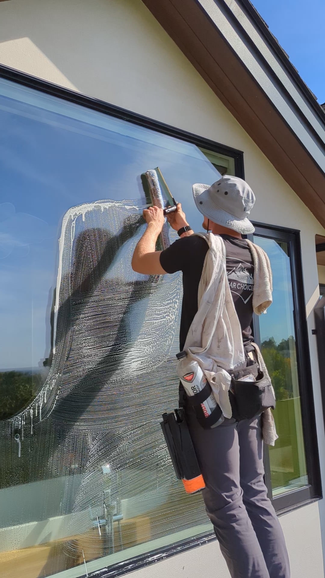 Trusted residential window cleaning professionals.